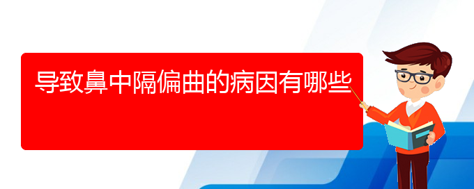 (貴陽(yáng)鼻科醫(yī)院掛號(hào))導(dǎo)致鼻中隔偏曲的病因有哪些(圖1)