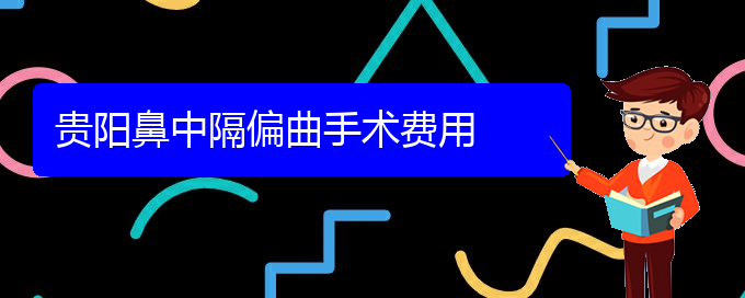 (貴陽治鼻中隔偏曲)貴陽鼻中隔偏曲手術費用(圖1)