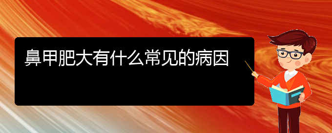 (貴陽如何徹底治療鼻甲肥大)鼻甲肥大有什么常見的病因(圖1)