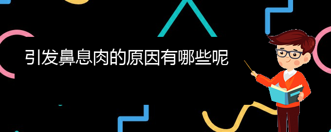 (貴陽(yáng)醫(yī)院看鼻息肉大概多少錢)引發(fā)鼻息肉的原因有哪些呢(圖1)