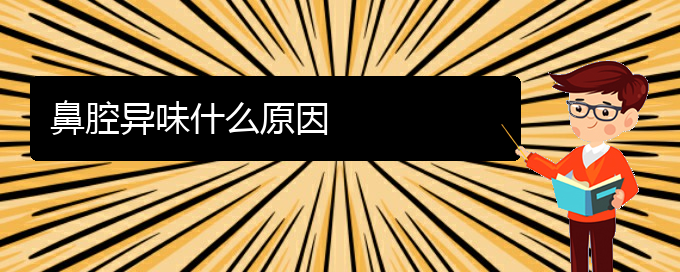 (貴陽(yáng)銘仁醫(yī)院晚上看鼻腔乳頭狀瘤嗎)鼻腔異味什么原因(圖1)